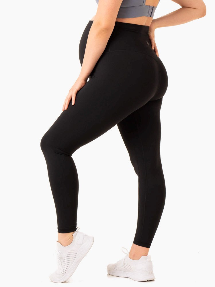 Ryderwear Active Bump Leggings Czarne | SFOEKZ075