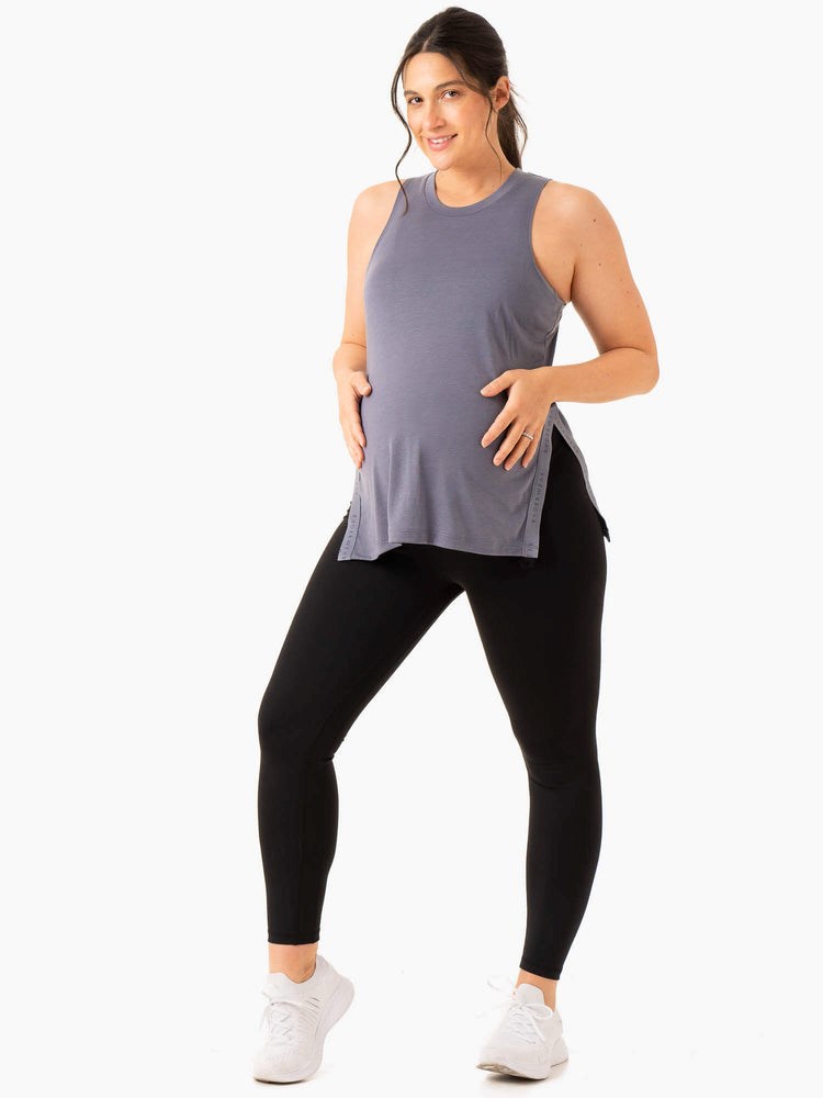 Ryderwear Active Bump Leggings Czarne | SFOEKZ075