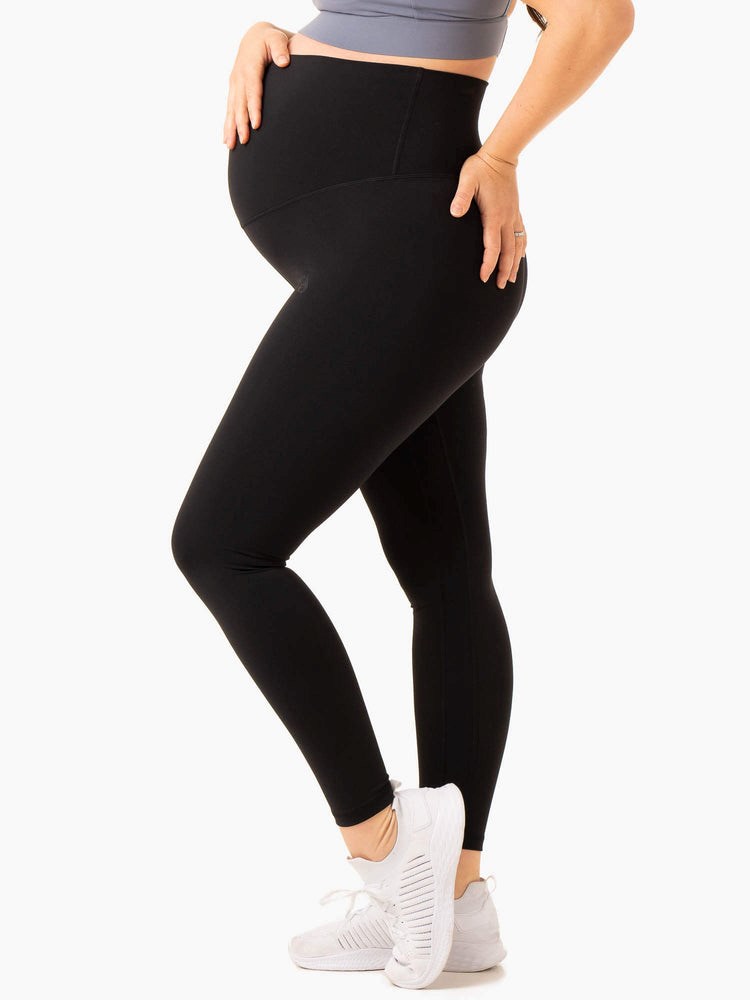 Ryderwear Active Bump Leggings Czarne | SFOEKZ075