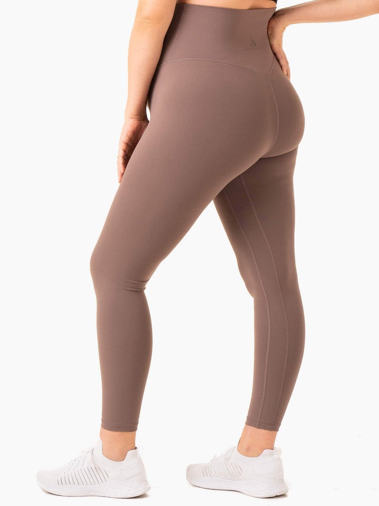 Ryderwear Active Bump Leggings Czekolada | ETCRSA742