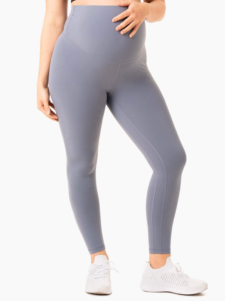 Ryderwear Active Bump Leggings Niebieskie | JYIORB308