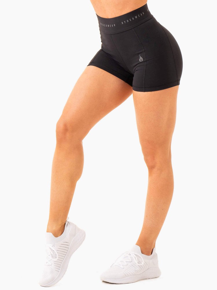 Ryderwear Advance Compression Krótkie Czarne | UZMCOV603