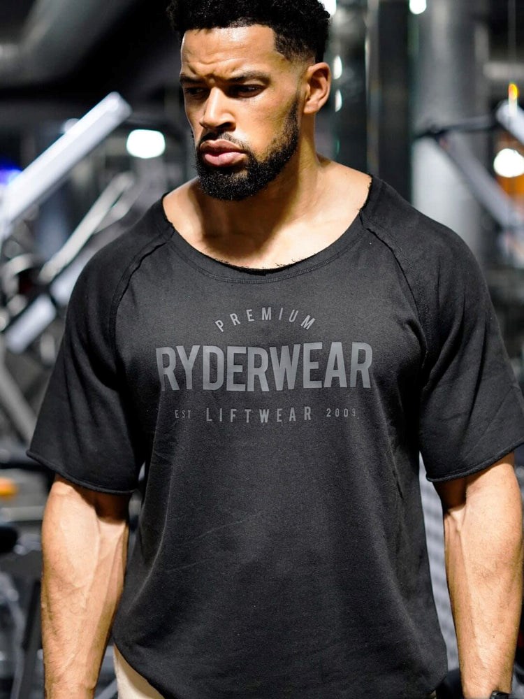 Ryderwear Advance Fleece Rag Top Czarne | IRDUJQ319