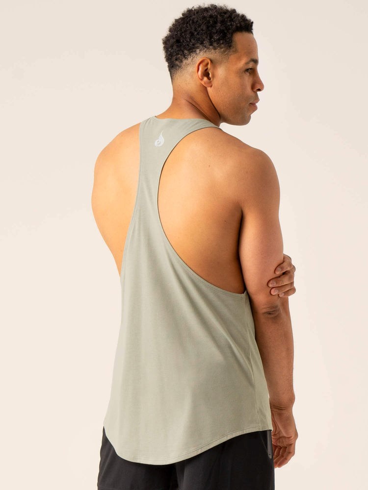 Ryderwear Advance Stringer T-Back Sage | OPTZIN129