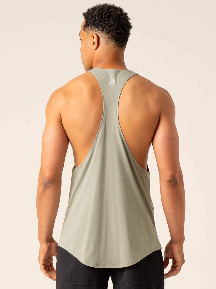 Ryderwear Advance Stringer T-Back Sage | OPTZIN129