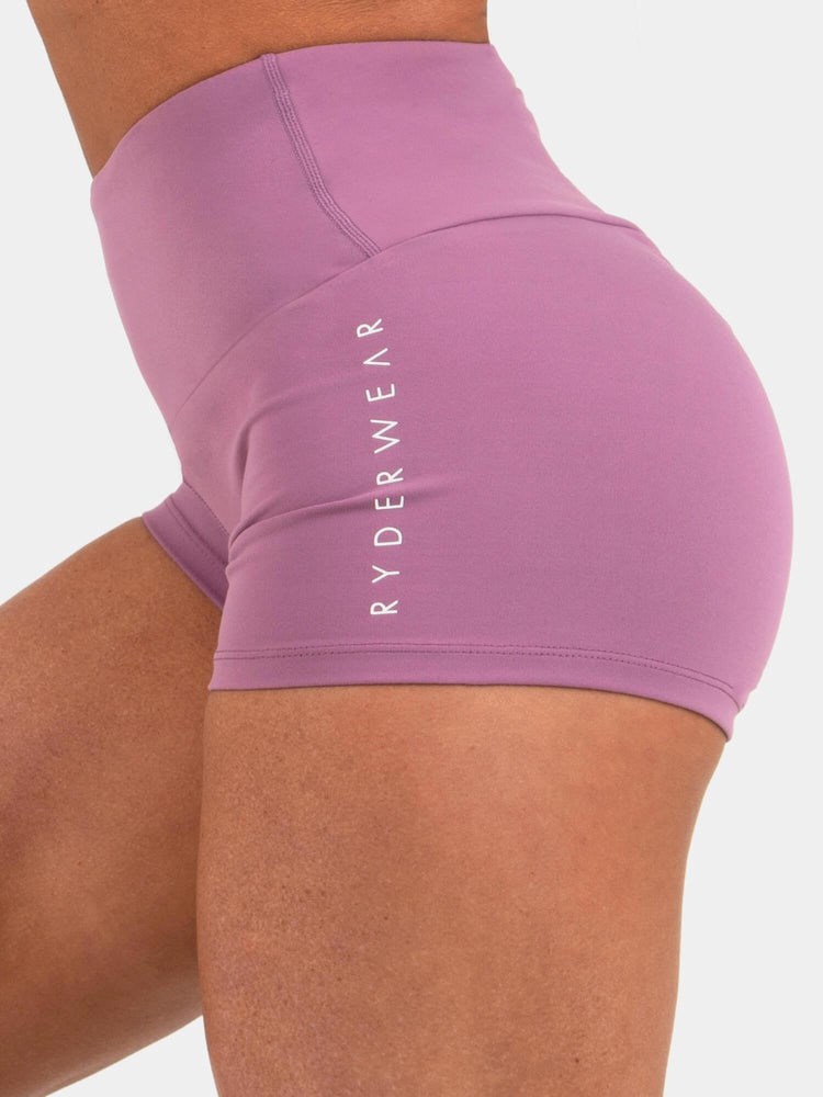 Ryderwear Animal Scrunch Bum Shorts Fioletowe | ZIRVNO953