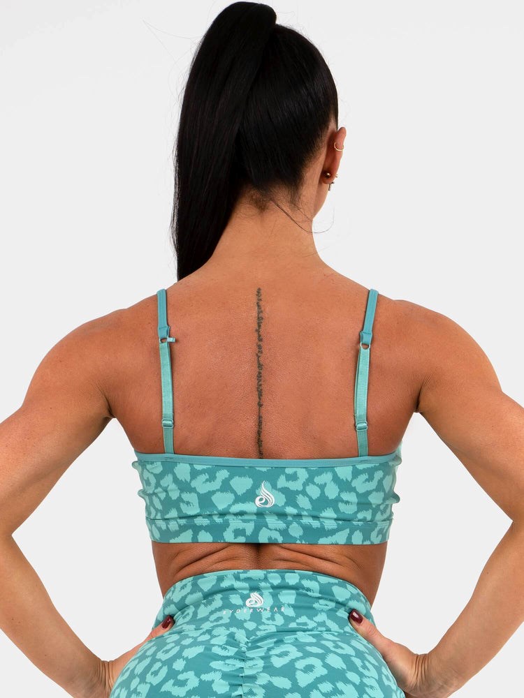 Ryderwear Animal Sports Bra Panterka | WUJKXA028