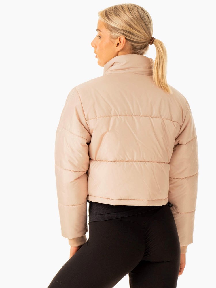 Ryderwear Apex Puffer Jacket Nude | YCXNKF386