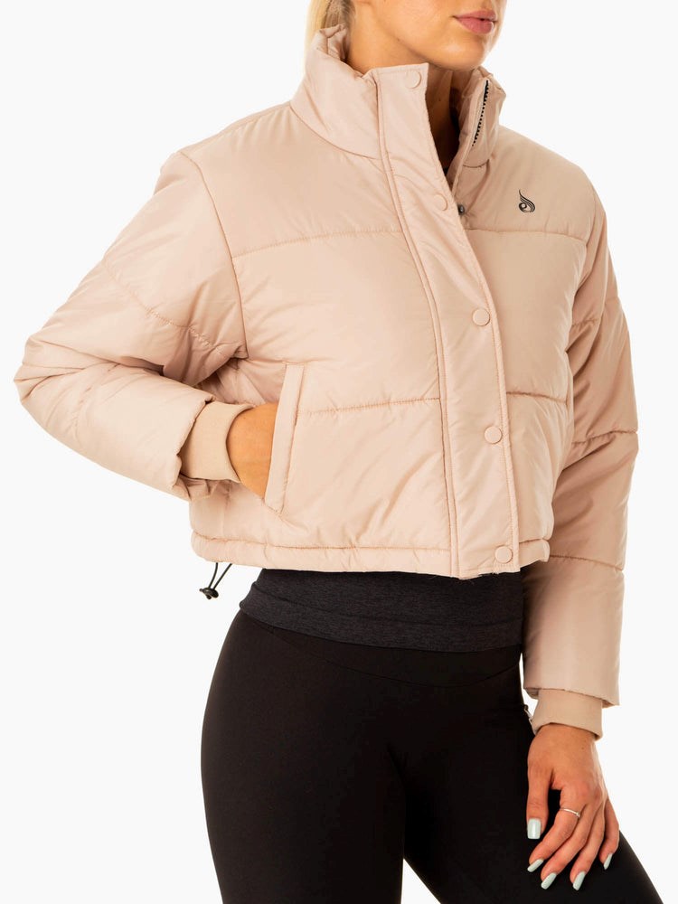 Ryderwear Apex Puffer Jacket Nude | YCXNKF386