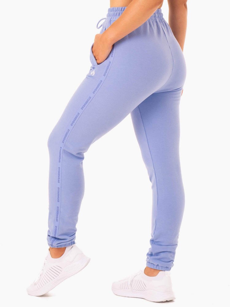 Ryderwear Base High Waisted Track Pants Fioletowe | OQFEIJ192