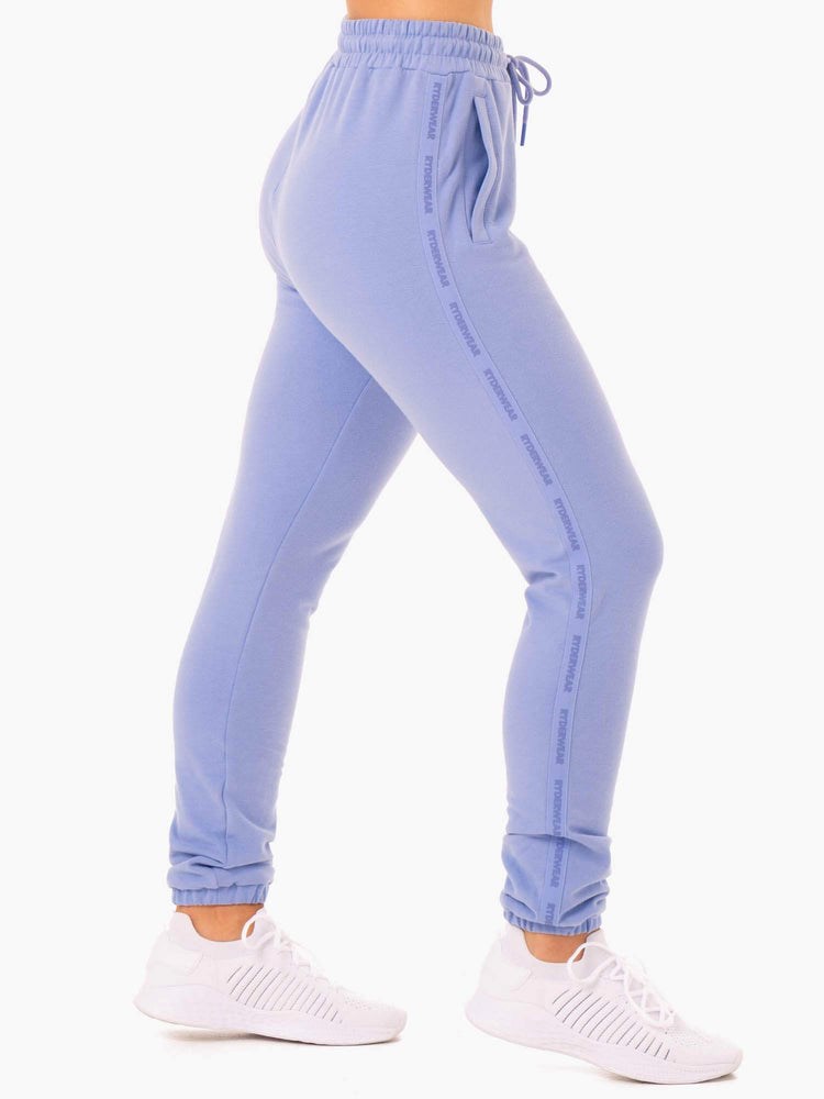 Ryderwear Base High Waisted Track Pants Fioletowe | OQFEIJ192