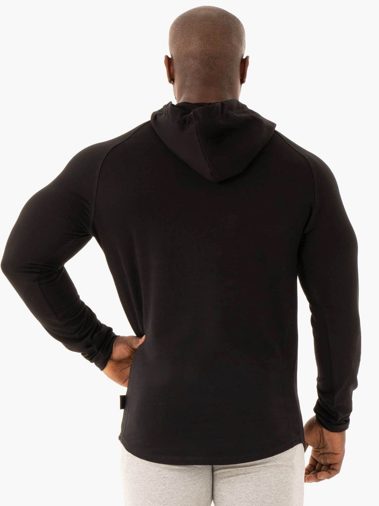 Ryderwear Base Pullover Jumper Czarne | KLPFOY102