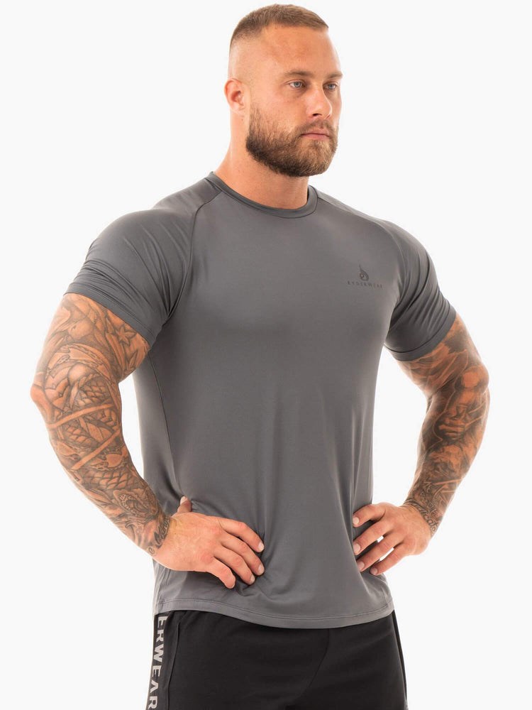 Ryderwear Breeze T-Shirt Charcoal | CRWXFJ428