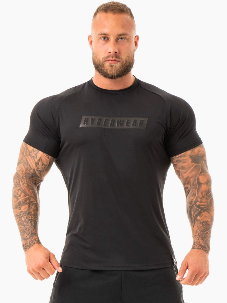 Ryderwear Combat T-Shirt Czarne | QWATIK062