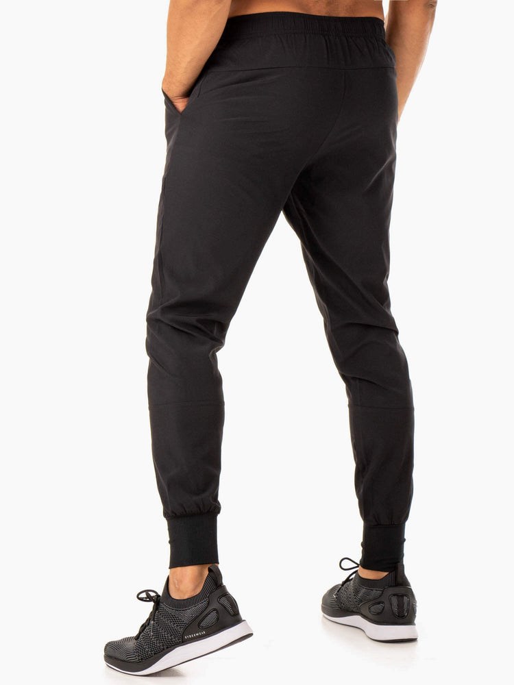 Ryderwear Division Woven Joggers Czarne | IGDEJT752