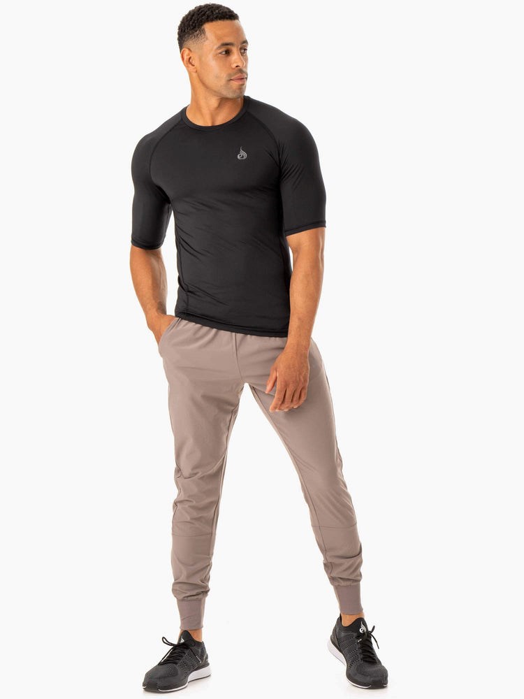 Ryderwear Division Woven Joggers Taupe | IXSWGU732