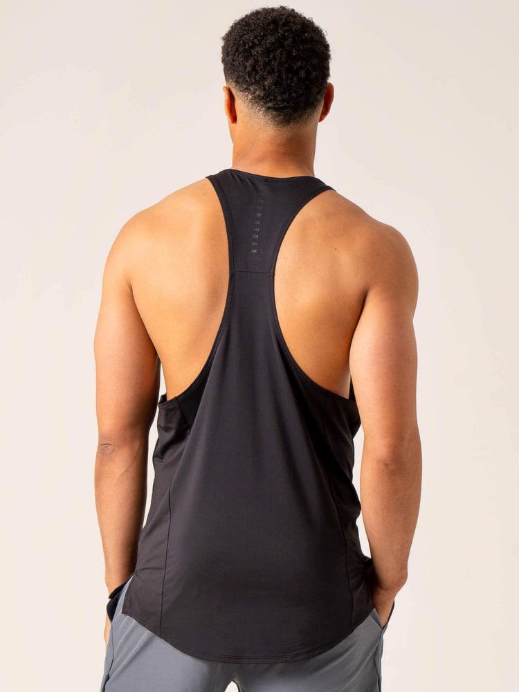 Ryderwear Dynamic Stringer T-Back Czarne | JLQOMP162