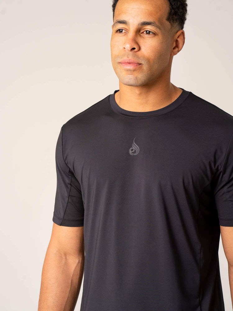 Ryderwear Dynamic T-Shirt Czarne | GSDOPQ029