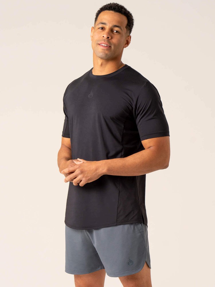 Ryderwear Dynamic T-Shirt Czarne | GSDOPQ029