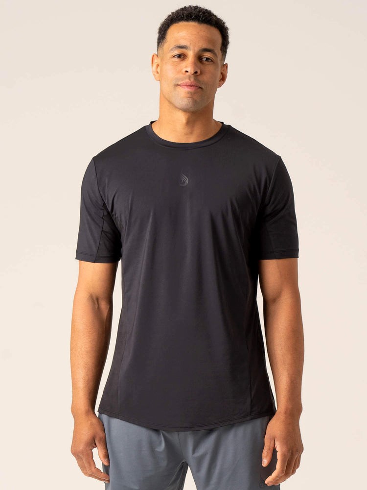 Ryderwear Dynamic T-Shirt Czarne | GSDOPQ029