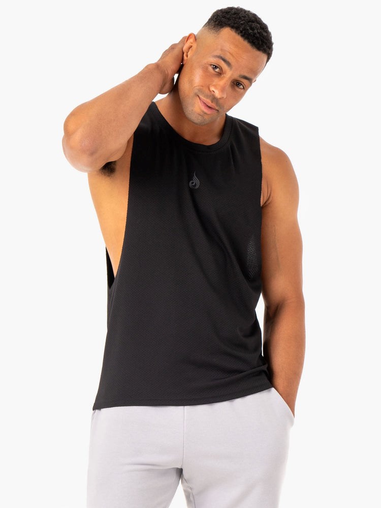 Ryderwear Enhance Baller Tank Czarne | VZSUOJ270