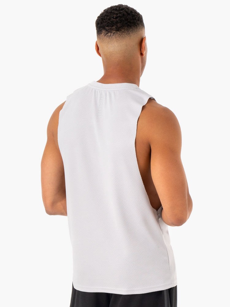 Ryderwear Enhance Baller Tank Szare | LREVKG931