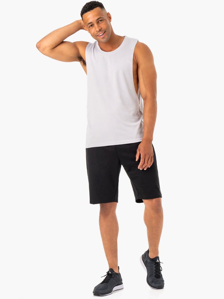 Ryderwear Enhance Baller Tank Szare | LREVKG931