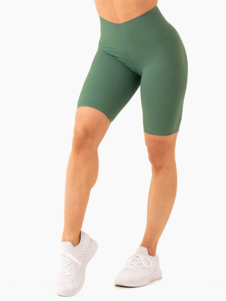 Ryderwear Extend Compression Bike Shorts Ciemny Zielone | CXREAT013