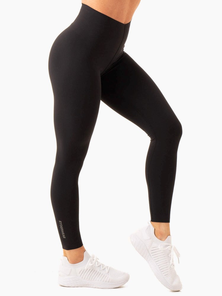 Ryderwear Extend Compression Leggings Czarne | CPKRUT208