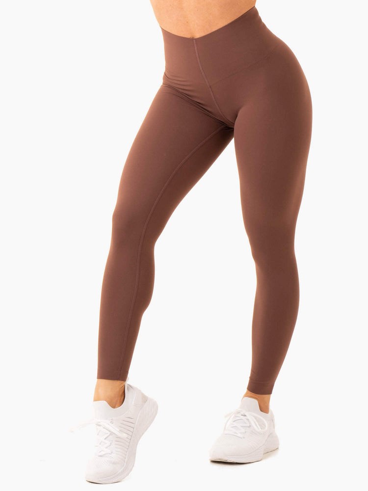 Ryderwear Extend Compression Leggings Czekolada | YNVZBX257