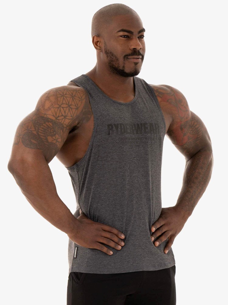 Ryderwear Focus Baller Tank Czarne | VCLAEK230