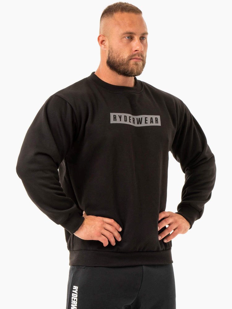 Ryderwear Force Pullover Czarne | VNLAEC210