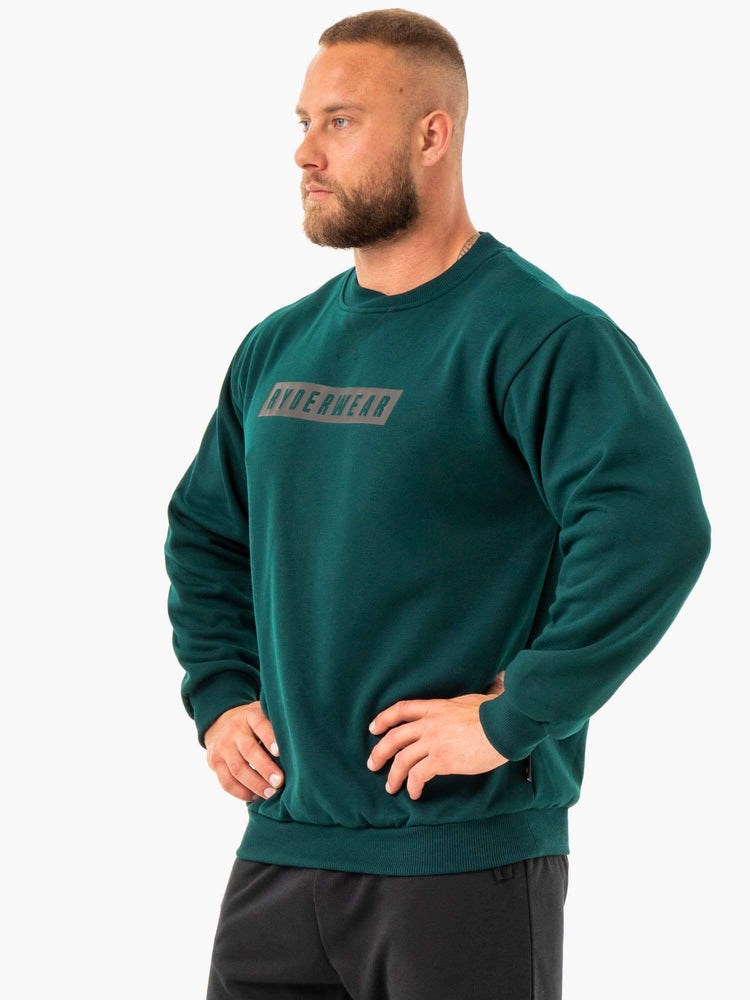 Ryderwear Force Pullover Zielone | CYWSIH124