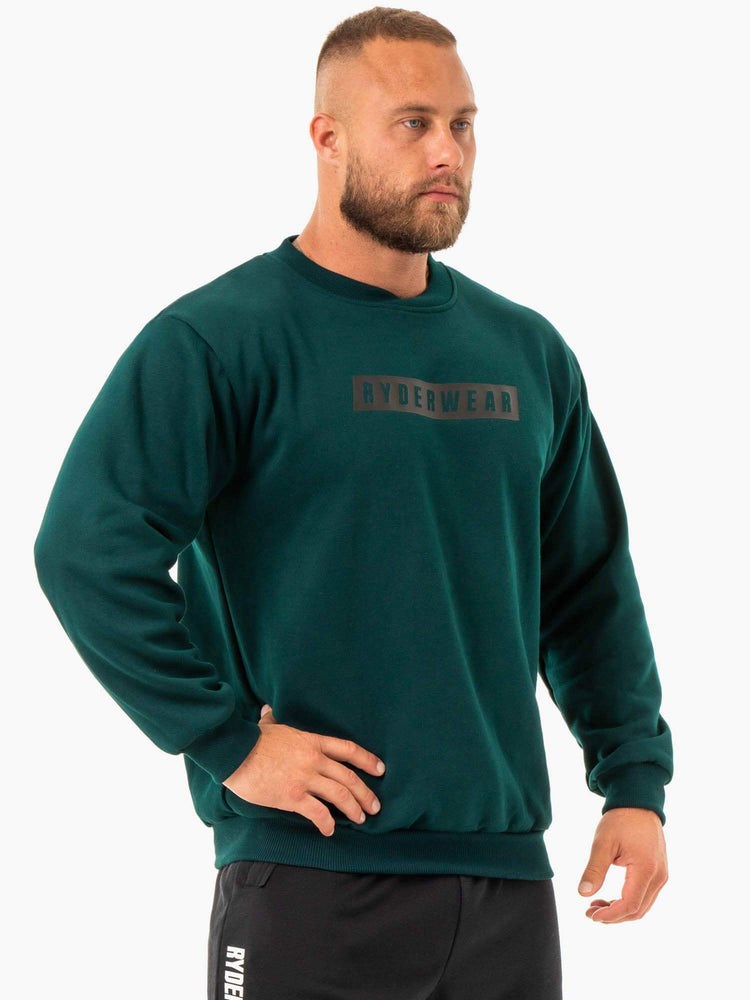 Ryderwear Force Pullover Zielone | CYWSIH124