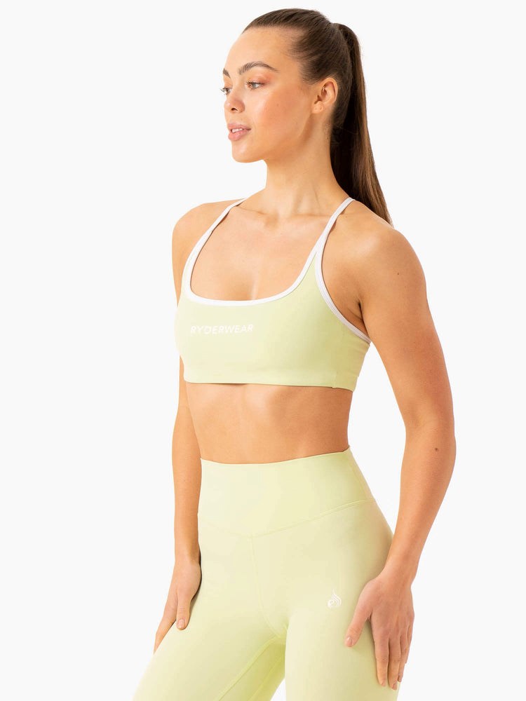 Ryderwear Frequency Sports Bra Mięta | LRQHCI410