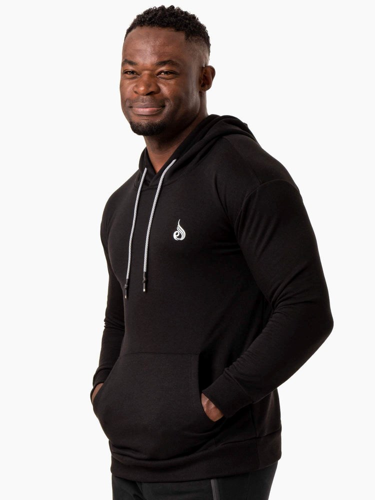 Ryderwear Impact Pullover Hoodie Czarne | HTRXLQ298