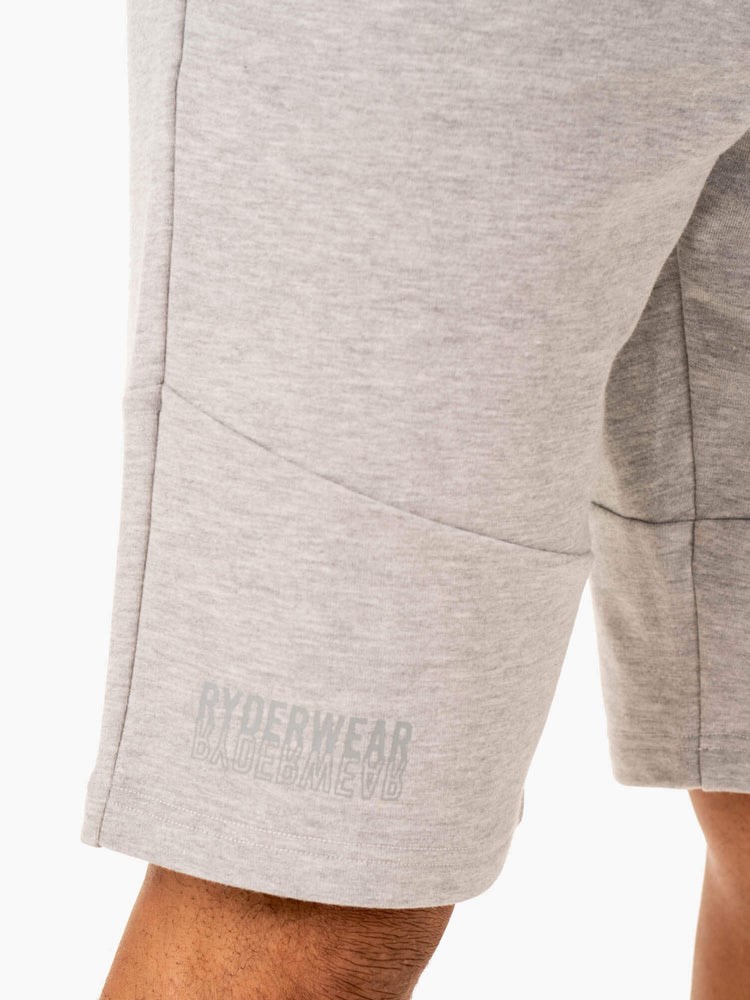 Ryderwear Limitless Track Krótkie Szare | FZQBIA387