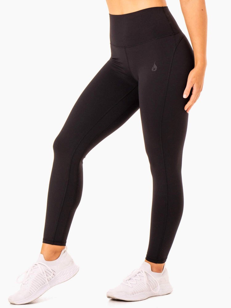 Ryderwear NKD Align Leggings Czarne | WMGTAD841