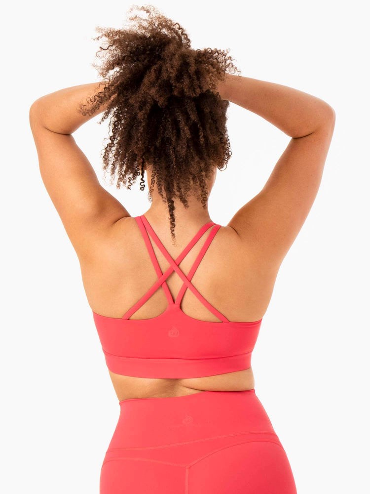 Ryderwear NKD Align Sports Bra Watermelon | HXLGUJ631