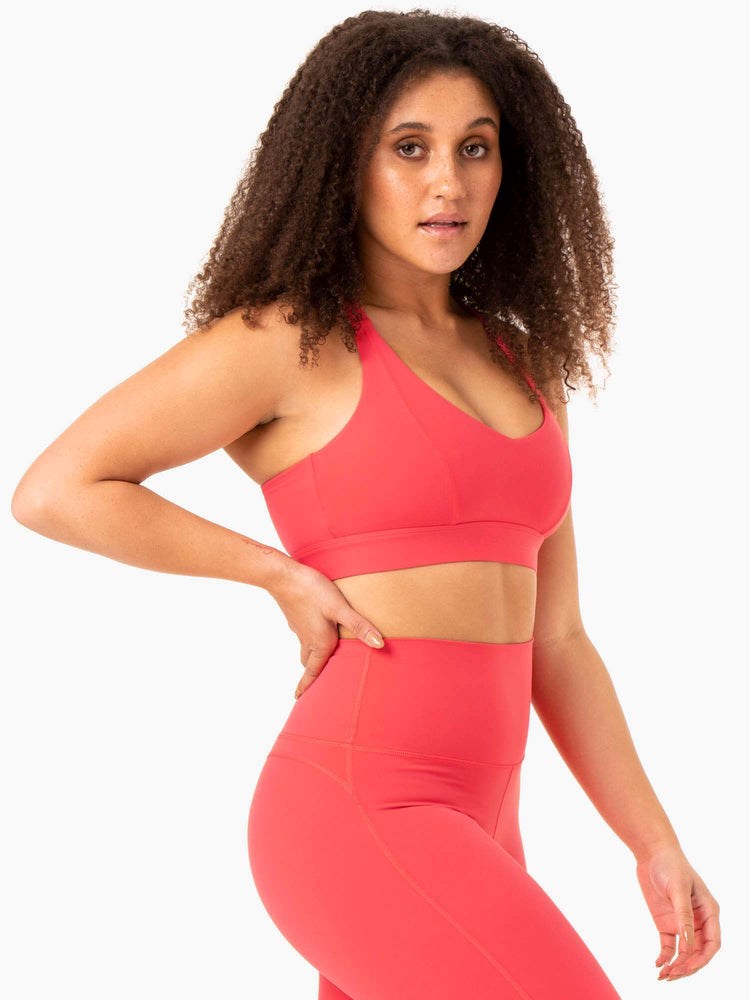 Ryderwear NKD Align Sports Bra Watermelon | HXLGUJ631