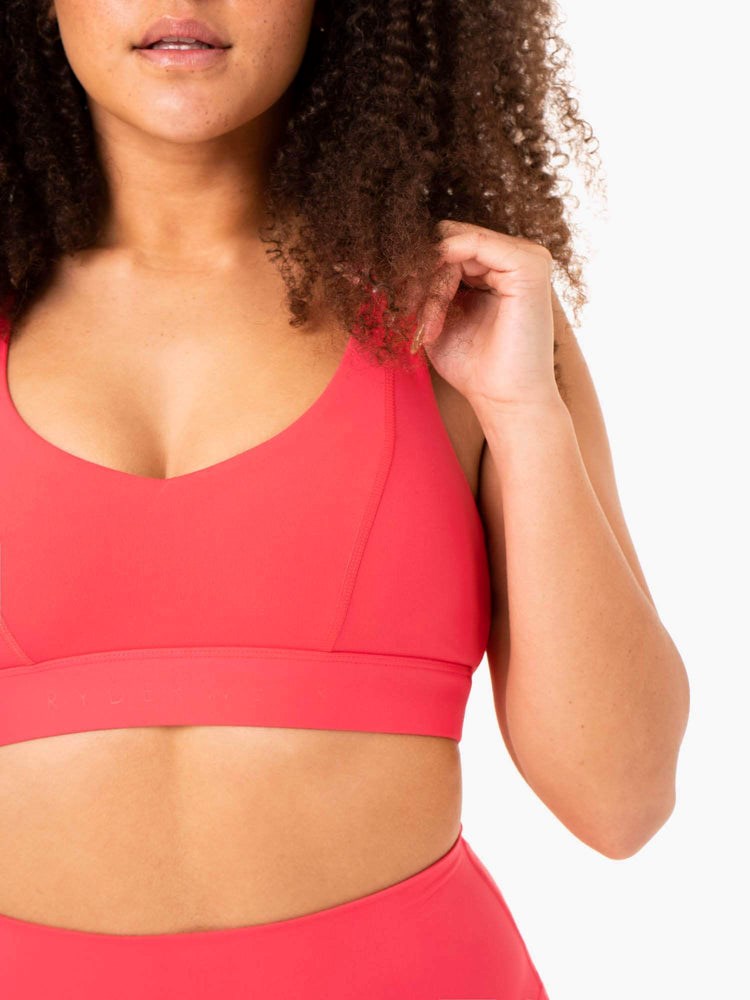 Ryderwear NKD Align Sports Bra Watermelon | HXLGUJ631