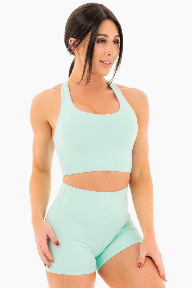 Ryderwear NKD Sports Bra Aqua | ZODLRK961