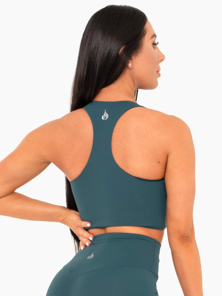 Ryderwear NKD Sports Bra Teal | ALGOWC631