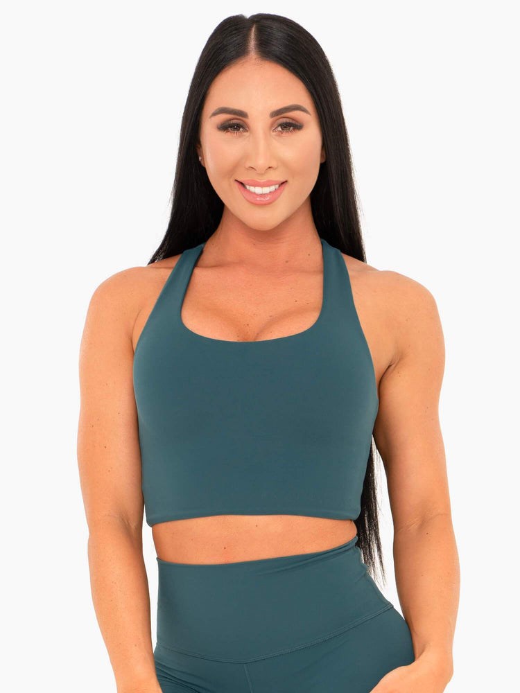 Ryderwear NKD Sports Bra Teal | ALGOWC631