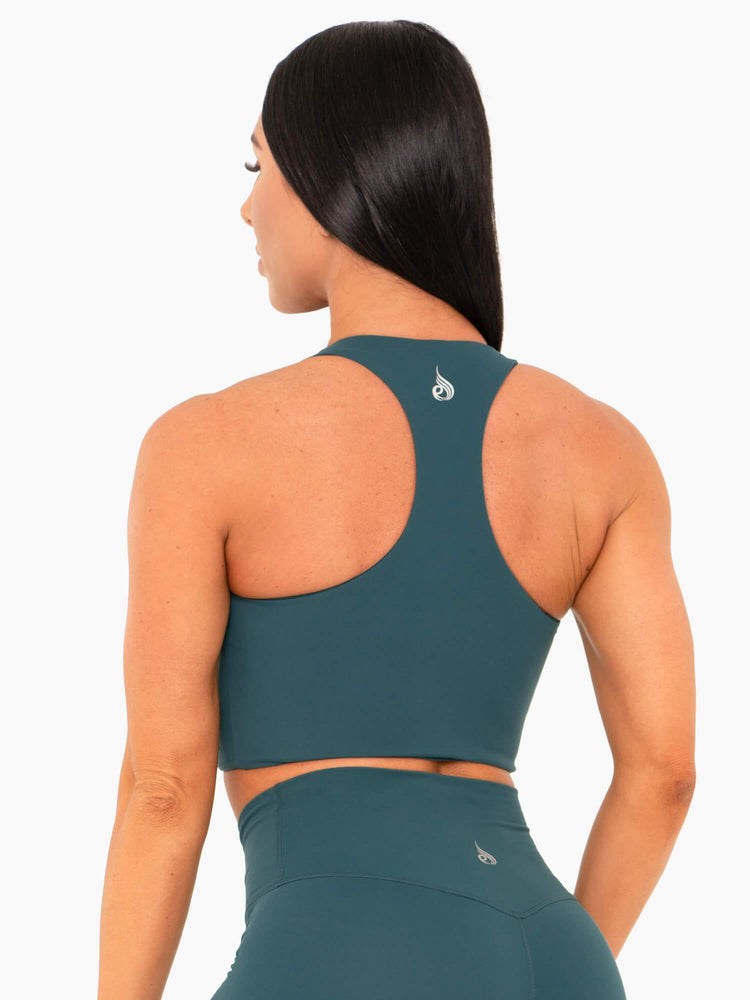 Ryderwear NKD Sports Bra Teal | ALGOWC631