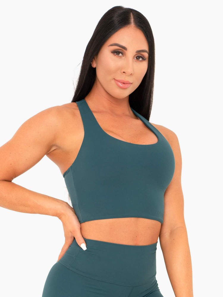 Ryderwear NKD Sports Bra Teal | ALGOWC631