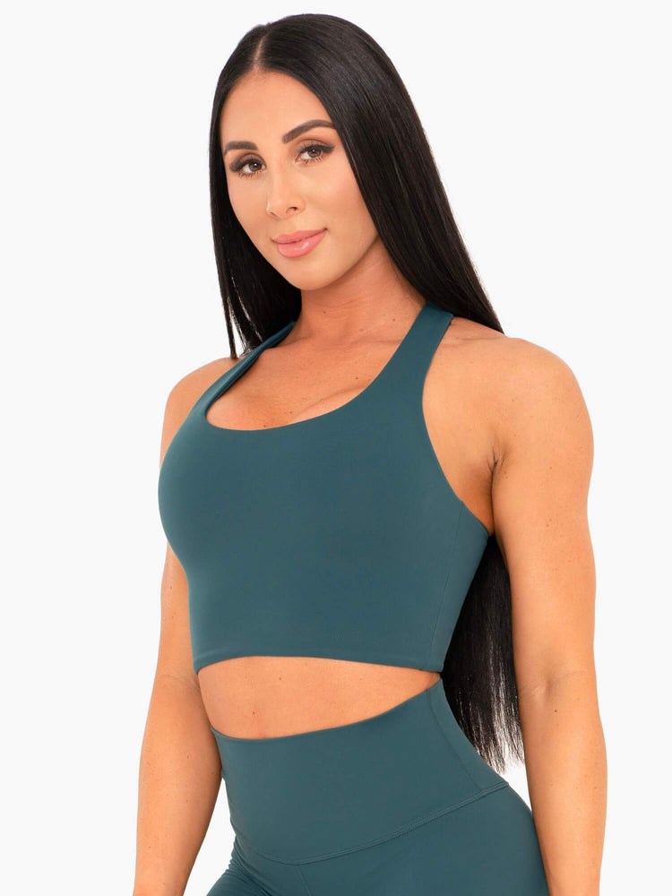 Ryderwear NKD Sports Bra Teal | ALGOWC631