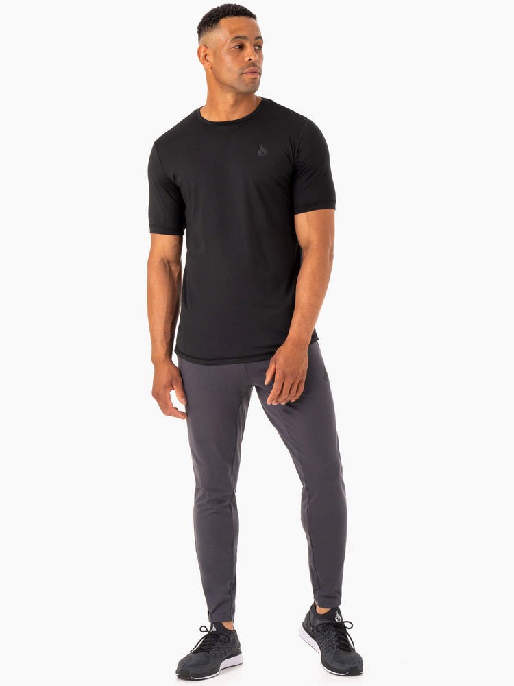 Ryderwear Optimal Gym Track Pant Charcoal | VNRZXO375