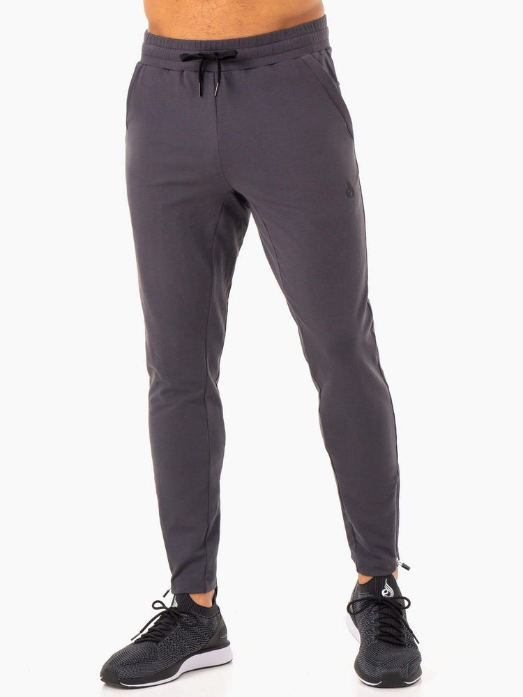 Ryderwear Optimal Gym Track Pant Charcoal | VNRZXO375