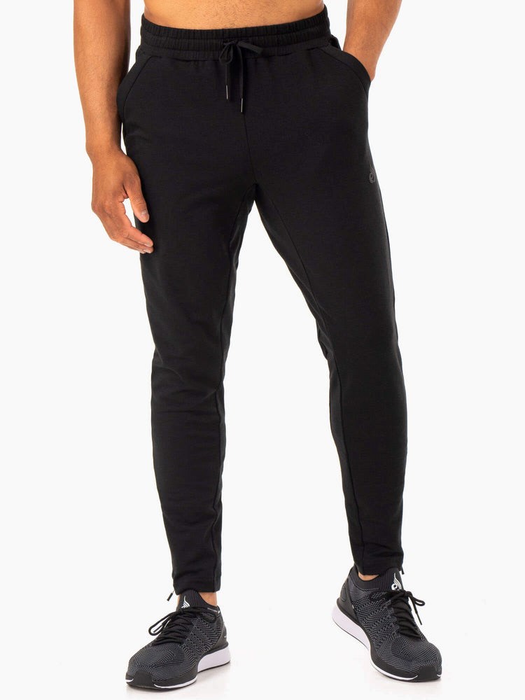 Ryderwear Optimal Gym Track Pant Czarne | UWIVXD492